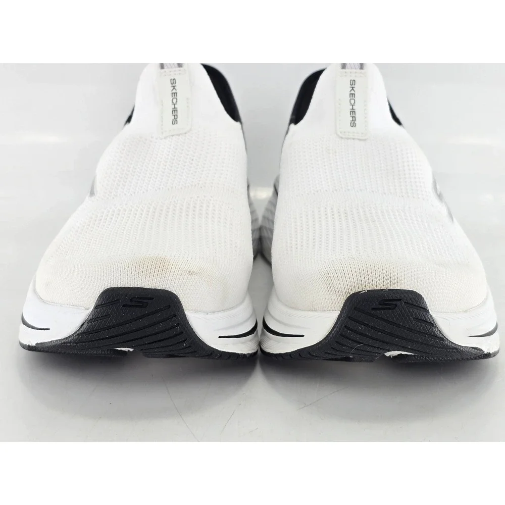 Skechers Slip-ins GoWalk Max Walker Sneakers Mens 11.5 White Black - Good